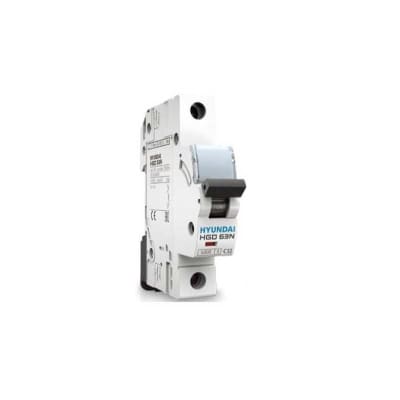 Interruptor Automatico Hyundai 1P 220Vac 16A 10ka Monofasico1