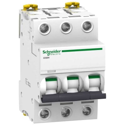 Interruptor Automatico Schneider 3P 380Vac 25A Trifasico