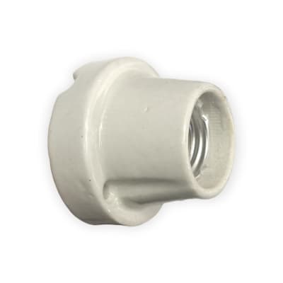 Porta Lampara Base Recta Loza E-27
