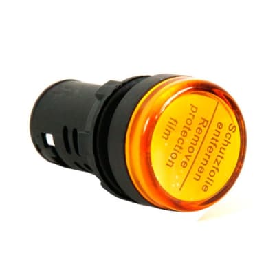 Piloto Led 16mm Ambar