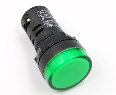 Piloto Led 22mm Verde 220V
