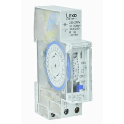 RELOJ HORARIO CON RESERVA MARCHA PROG.