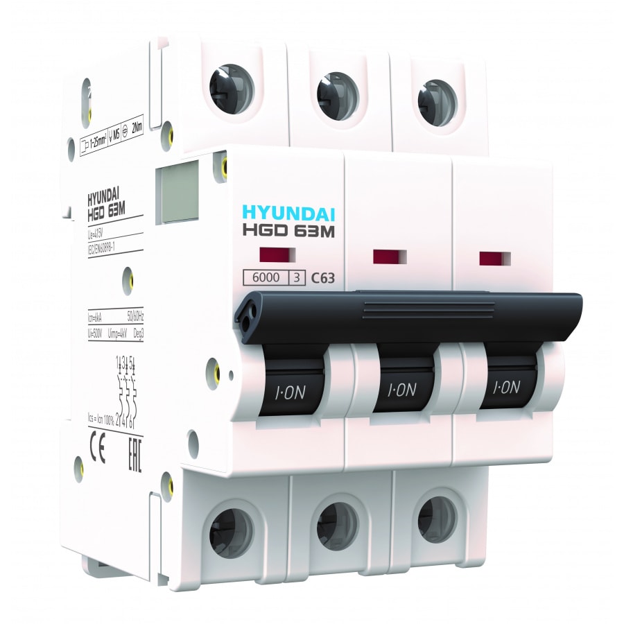 interrupteur universelle à 3 position 4 kW AC 380V 20A
