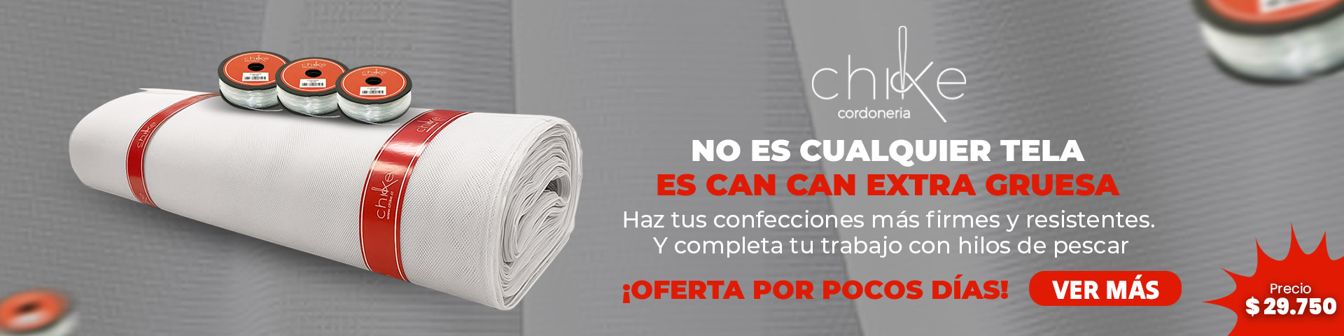 can can extra grueso