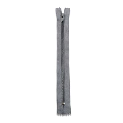 CIERRE NYLON #3 PLOMO PLATA - 18CM/50PCS 1