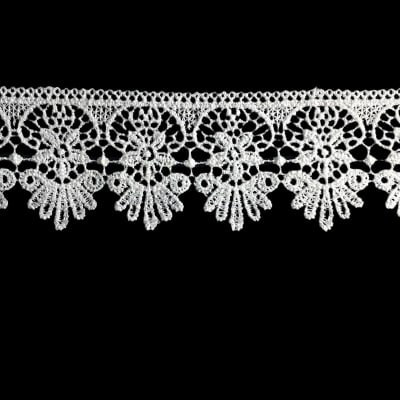 Blonda Macrame 0962 Blanca 5.5cm 10yds1