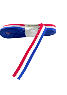 Cinta Tricolor Pieza de 10 metros 1.6 cm2