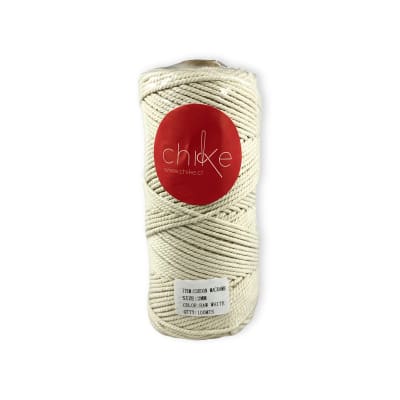 CORDÓN MACRAMÉ ALGODÓN 100% - 2MM 100yardas1
