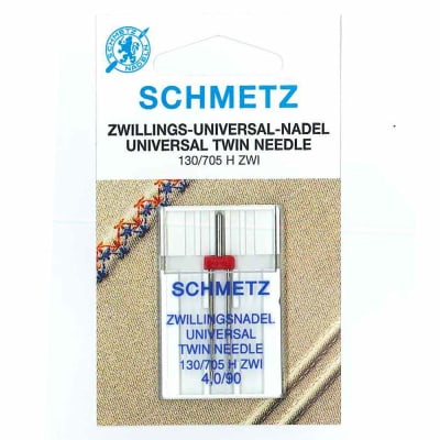 Aguja Doble Schmetz 901