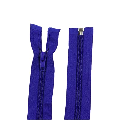 CIERRE NYLON #5 AZUL REY 60 CM/25 PCS1