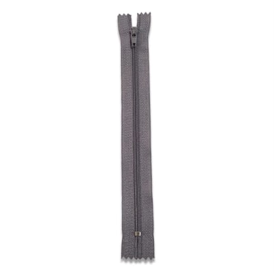 CIERRE NYLON #3 PLOMO OSCURO -18 CM/50 PCS1