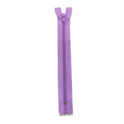 CIERRE NYLON #3 LILA -18 CM/50 PCS1