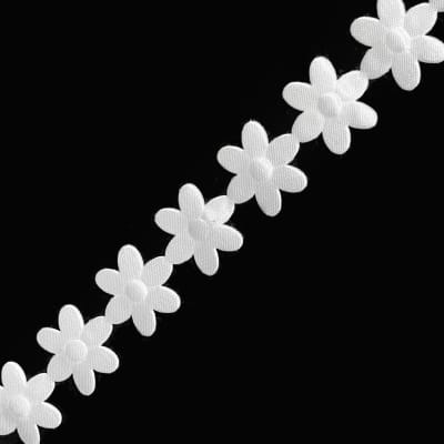 Flor Pétalos Blanco 20mm,10yds1