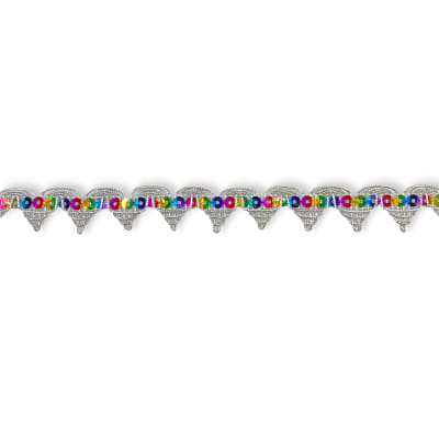 Pasamaneria Campana Plata 10 yds2