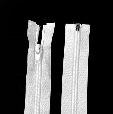 CIERRE NYLON #5 BLANCO 60 CM/25 PCS1