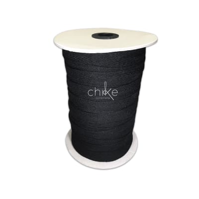 Cinta Espiga 10MM NEGRO (100 Mts)2