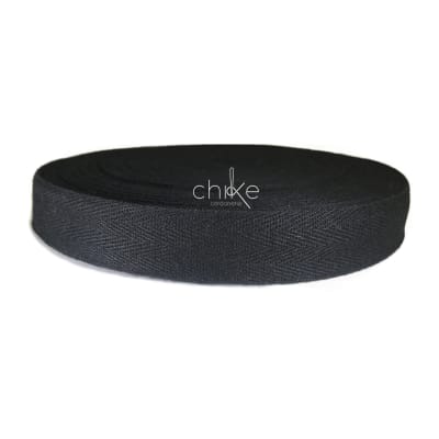 Cinta Espiga 25MM NEGRO (50 yds)1