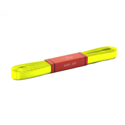 Cinta Raso Amarillo Fluor 10MM (100 Mts)1