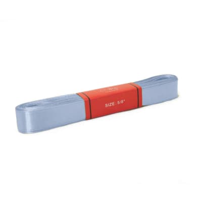 Cinta Raso Celeste Pálido 15MM (10 Mts) Paq. 10 UND 1