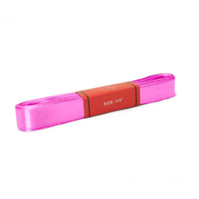 Cinta Raso Fucsia 15MM (10 Mts) Paq. 10 UND 1