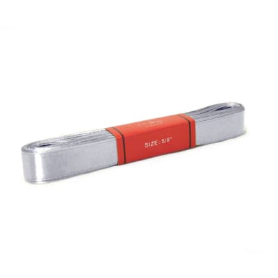Cinta Raso Gris Perla 15MM (10 Mts) Paq. 10 UND 1