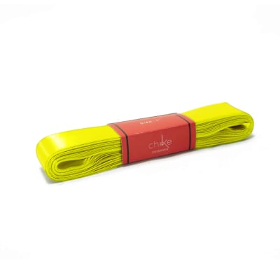 Cinta Raso Amarillo Fuerte 25MM (50 Mts)1