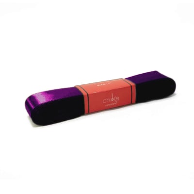 Cinta Raso Morado Oscuro 25MM (10 Mts) Paq. 5 UND 1