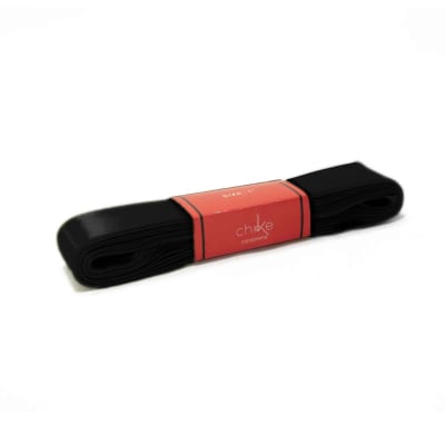 Cinta Raso Negro 25MM (10 Mts) Paq. 5 UND 1