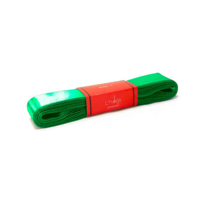 Cinta Raso Verde Navidad 25MM (10 Mts) Paq. 5 UND 1