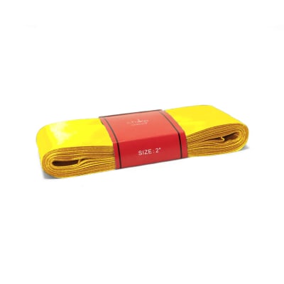 Cinta Raso Amarillo Oro 50MM (10 Mts)