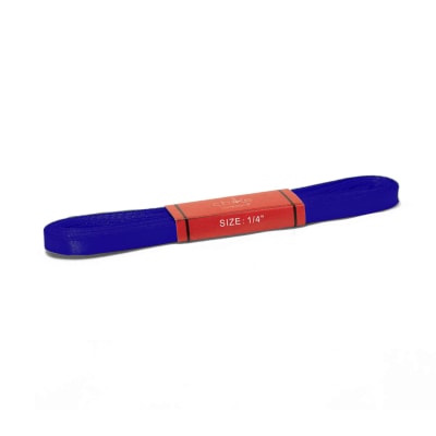 Cinta Raso Azul Rey 7MM (10 Mts) Paq. 10 UND 1