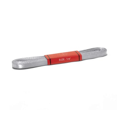 Cinta Raso Gris Perla 7MM (10 Mts) Paq. 10 UND 1