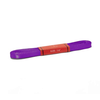 Cinta Raso Morado Claro 7MM (10 Mts) Paq. 10 UND 1