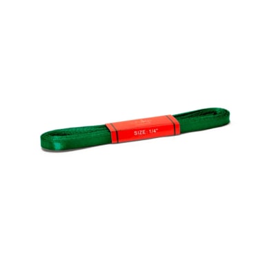 Cinta Raso Verde Botella 7MM (10 Mts) Paq. 10 UND 1
