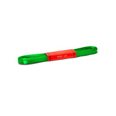 Cinta Raso Verde Cata 7MM (10 Mts) Paq. 10 UND 1