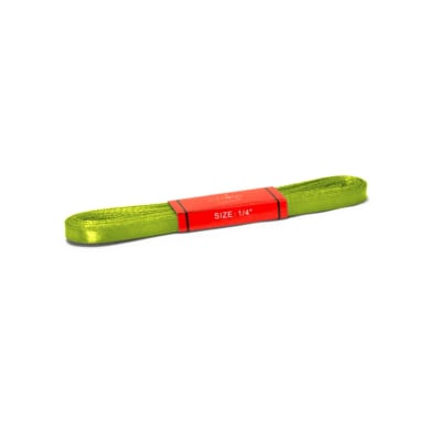 Cinta Raso Verde Pistacho 7MM (10 Mts) Paq. 10 UND 1