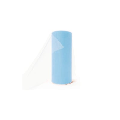 Cinta Tull Celeste (Rollo 25 Yardas)1