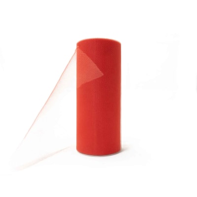 Cinta Tull Rojo (Rollo 25 Yardas)1