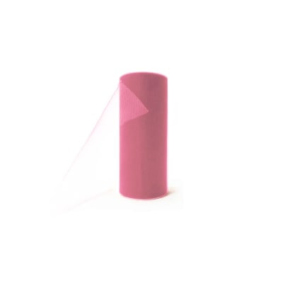 Cinta Tull Rosado (Rollo 25 Yardas)1