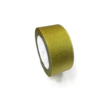 Cinta Matri Metalizado ORO 38MM (Rollo 15 Mts)1