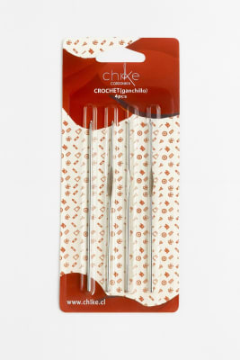 Set de Ganchillos de Metal (Crochet) 4pcs1