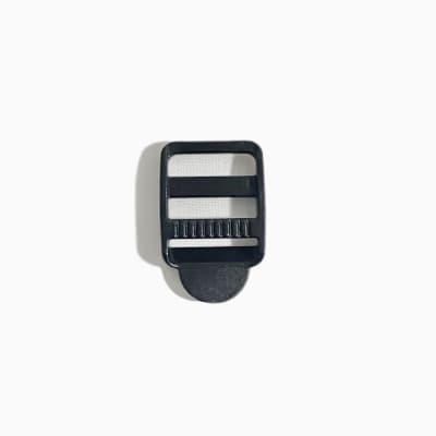 Escalerilla Plástico 20mm Negro/100pcs.1