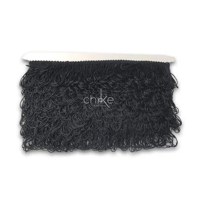 Flecos 4CM NEGRO (10 Mts)1