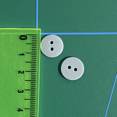 botón clásico Gris plata (20 L-12 mm)144 unid.1