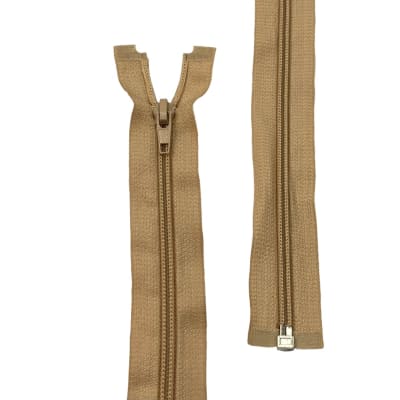 CIERRE NYLON #5 BEIGE - 60 CM/25 PCS1