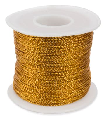 Cordón Lurex Oro 1mm1