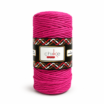 Macrame 3mm Peinado Fucsia 400gr1