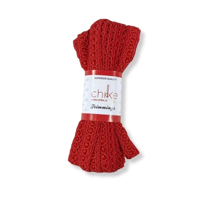 Pasamaneria Coco Rojo 15mm 10yardas2