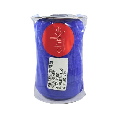 Sesgo Elasticado Azul Rey 20mm 50 mts.1