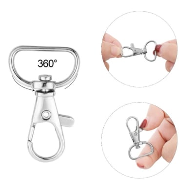 Mosquetón con destorsedor 20 mm2